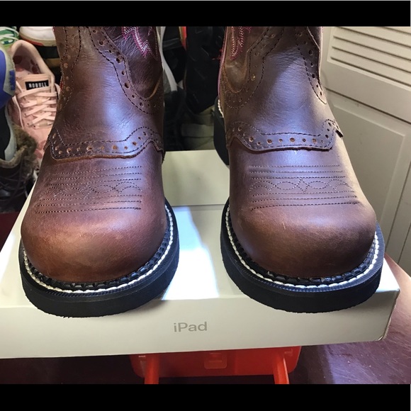 Justin Wkl9980 Safety Toe Work Boots - Womens - Picture 4 of 16